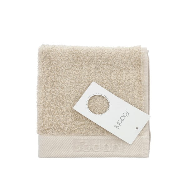 Bež frotirna bombažna brisača 30x30 cm Comfort – Södahl-image-3