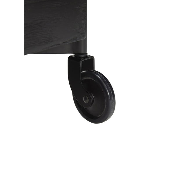 Voziček iz jesenovega lesa na kolesih 42x37 cm Fresh - Hübsch-image-3