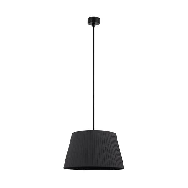 Črna viseča svetilka Sotto Luce Kami, ⌀ 36 cm