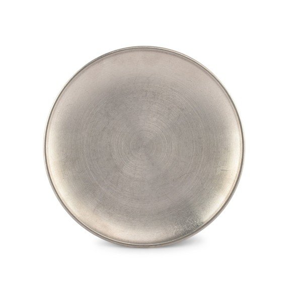Desertni kovinski krožnik v srebrni barvi ø 17 cm Serve – BonBistro
