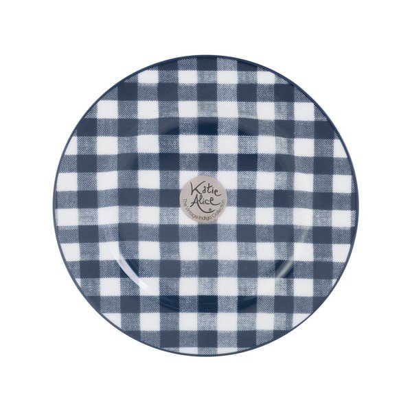 Porcelanski krožnik za sladico Creative Tops Ginghamm, ⌀ 19 cm-image-1