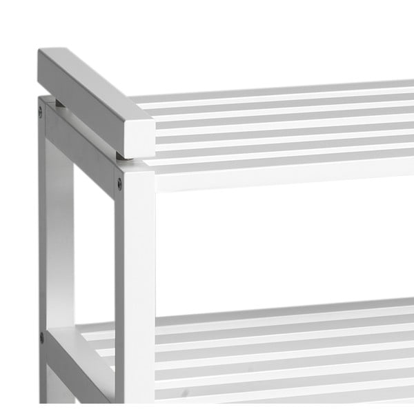 Bela omarica za čevlje iz masivne breze Confetti – Rowico-image-2