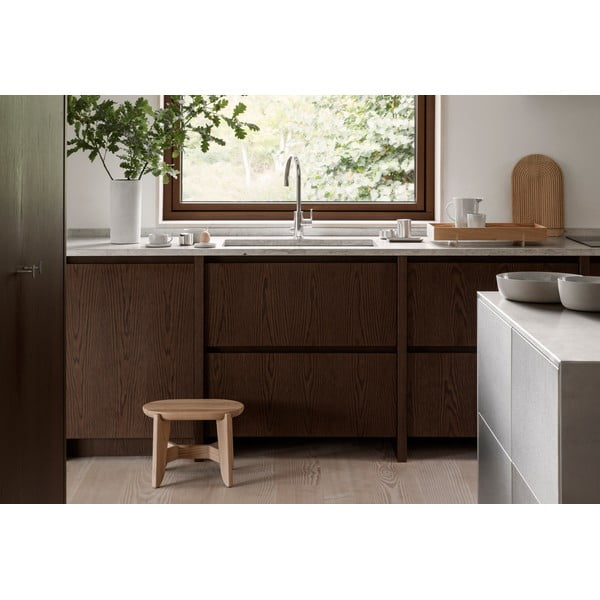 Komplet 2 bež keramičnih skodelic za čaj s podstavki Blomus Sablo, 150 ml-image-1