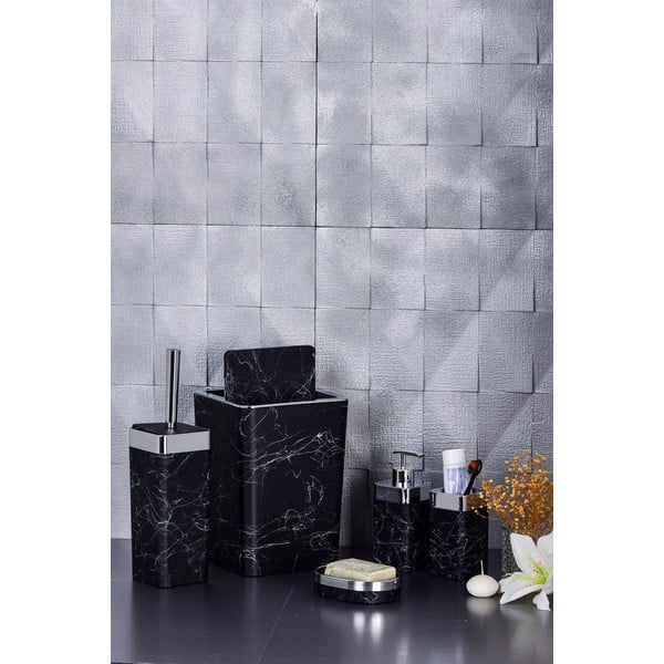 Črn komplet kopalniških dodatkov - Oyo Concept-image-1