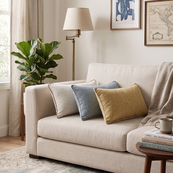 Prevleke za blazino v kompletu 2 ks 30x50 cm Linen – Mioli Decor-image-3