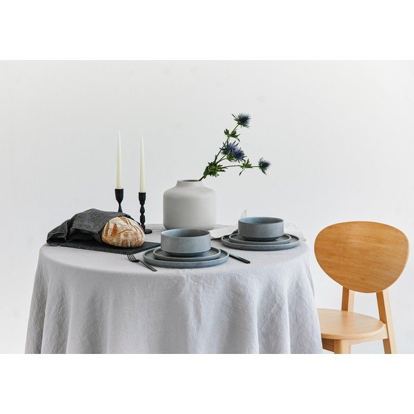 12-delni set sive lončene posode Bonami Selection Malia-image-3