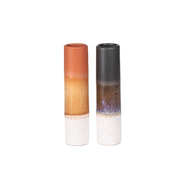 Vaze v kompletu 2 ks iz kamenine (višina 12,5 cm) Mojave – Sass & Belle