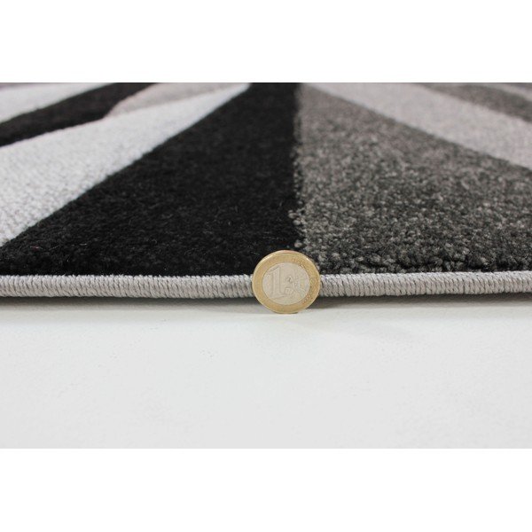 Črno-siva preproga Flair Rugs Shatter Black Grey, 160 x 230 cm-image-3