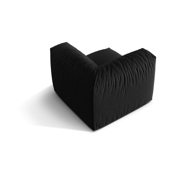 Črn modul za sedežno garnituro (s kotom po izbiri) Martina – Micadoni Home-image-3