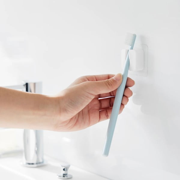 Bela silikonska večnameska držala v kompletu 2 ks Film Hook – YAMAZAKI-image-3