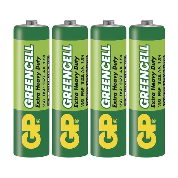 Baterije v kompletu 4 ks AA GREENCELL – EMOS