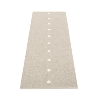 Bež/kremno bel zunanji in notranji tekač 70x200 cm Peg Linen Vanilla – Pappelina