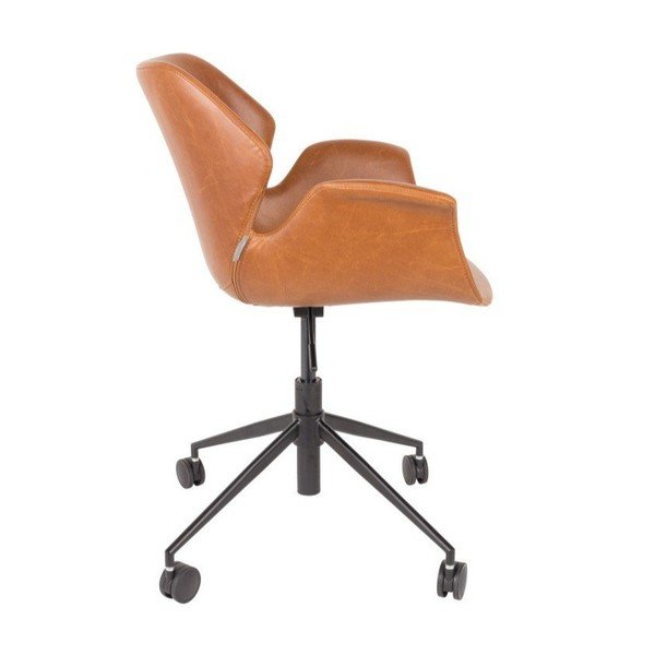 Rjav pisarniški stol Zuiver Office Chair Nikki-image-2