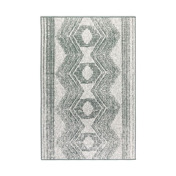Zelena/kremno bela zunanja preproga 200x290 cm Gemini – Elle Decoration