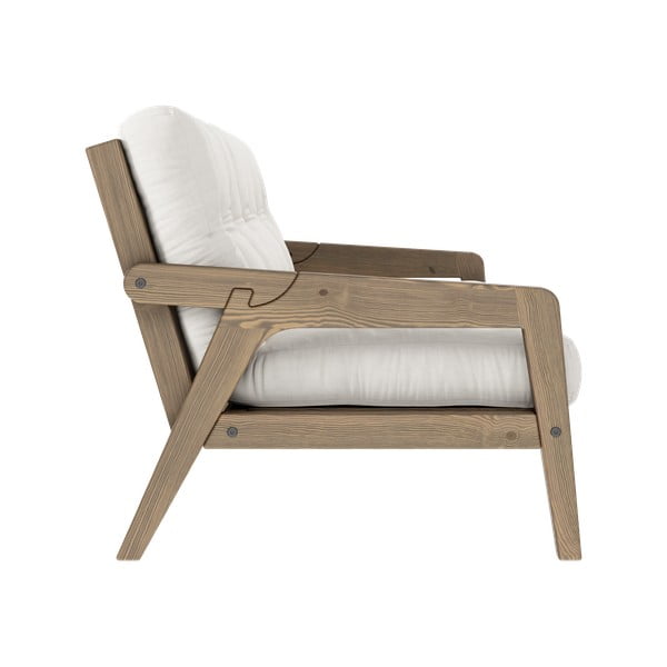 Bel raztegljiv kavč 204 cm Grab - Karup Design-image-4