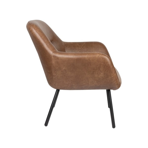 Rjav fotelj Dude – White Label-image-3