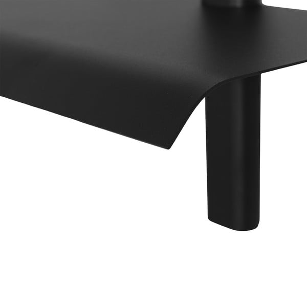 Črna kovinska polica 60 cm Hola – Spinder Design-image-4