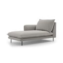 Svetlo siv ležalnik Cosmopolitan Design Vienna, levi vogal