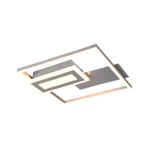 LED stropna svetilka v srebrni barvi 30x33 cm Spiro – Reality-image-1