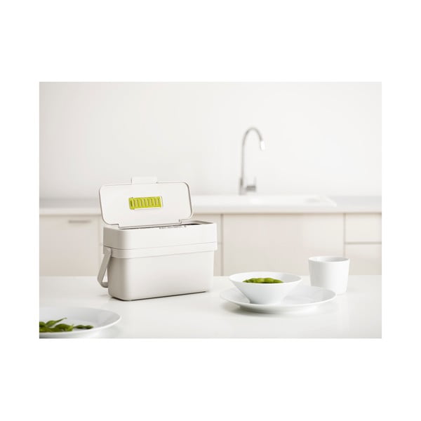 Bež kuhinjski koš za kompostljive odpadke Joseph Joseph Compo-image-1