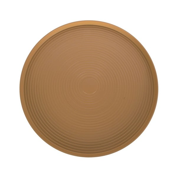 Gorčično rumena kovinska mizica Leitmotiv Force, višina 37,5 cm-image-2