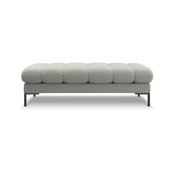 Svetlo siv otoman Cosmopolitan Design Bali, 133 cm-image-3
