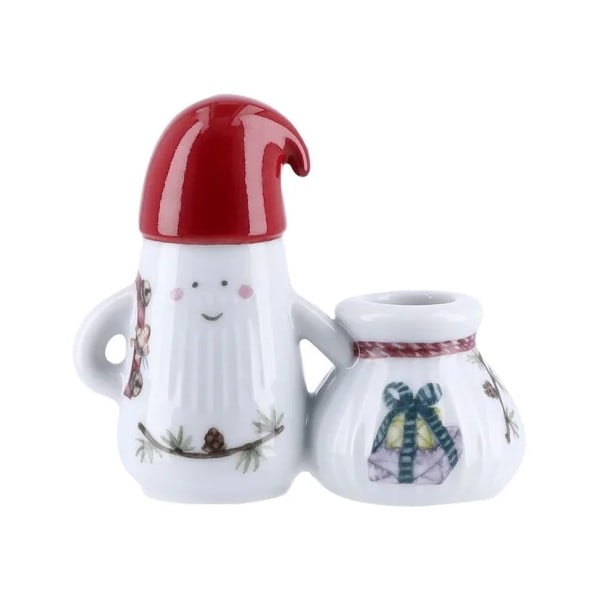 Keramičen svečnik z božičnim motivom Hammershøi Christmas Father Elf – Kähler Design