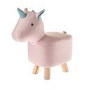 Svetlo rožnat otroški stolček Unicorn – Dakls