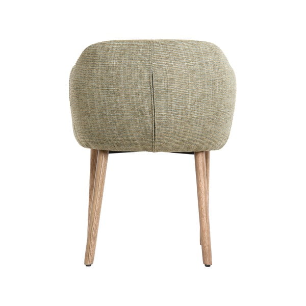 Svetlo zeleni oblazinjeni jedilni stoli v kompletu z nasloni za roke 2 ks Blaine – Light & Living-image-4