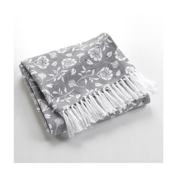 Siva odeja 125x150 cm Flavie – douceur d'intérieur