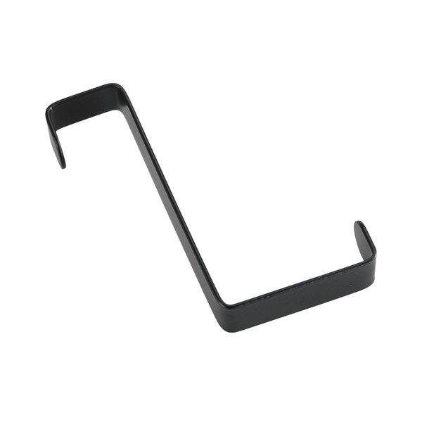 Komplet 4 črnih obešalnikov za vrata Wenko-image-2