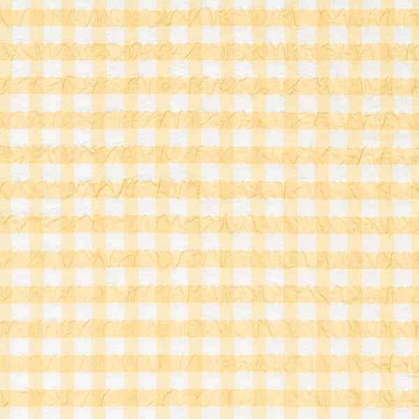 Rumena/bela posteljnina iz krepa 140x200 cm Bæk&Bølge – JUNA-image-2