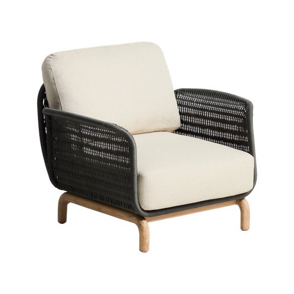 Bež oblazinjen vrtni fotelj Alipa – Kave Home