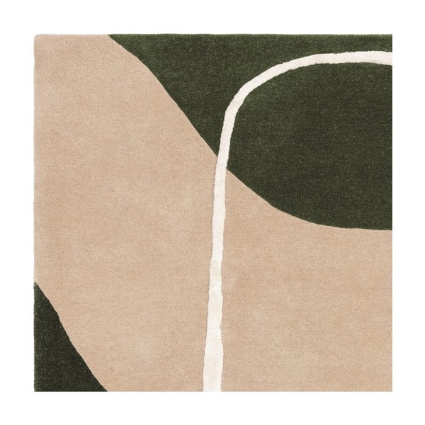 Zelena ročno tkana volnena preproga 200x300 cm Matrix – Asiatic Carpets-image-3