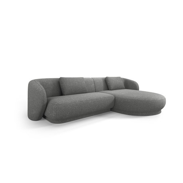 Siva kotna sedežna garnitura Camden – Cosmopolitan Design-image-2