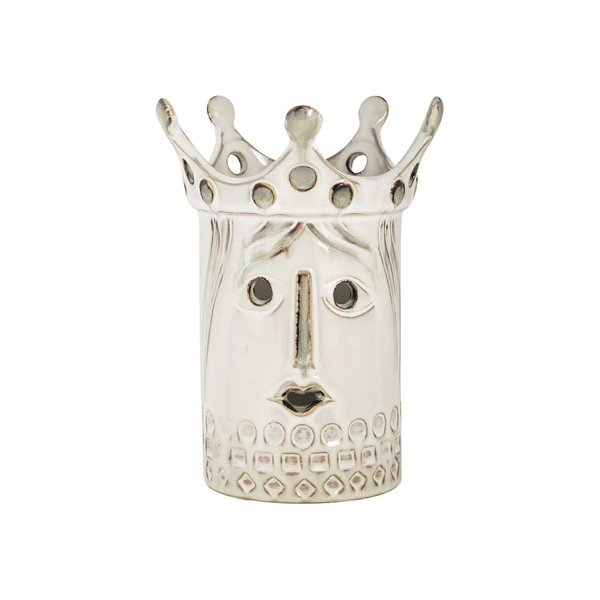 Kremno bela keramična vaza Inlay – Villa Altachiara