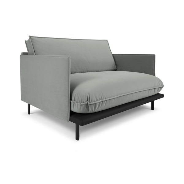 Siv žameten fotelj Auguste – Interieurs 86-image-2