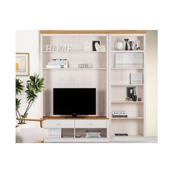 Bel TV komplet iz masivnega bora 214x223 cm Anita – Støraa-image-2