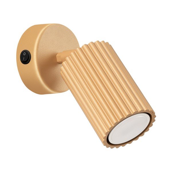 Točkovno svetilo v zlati barvi 8x16 cm Gleam – Sollux