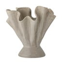 Bež lončena ročno izdelana vaza Plier – Bloomingville