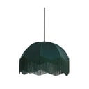 Modrozelena viseča svetilka s tekstilnim senčilom ø 60 cm Malacia – Light & Living
