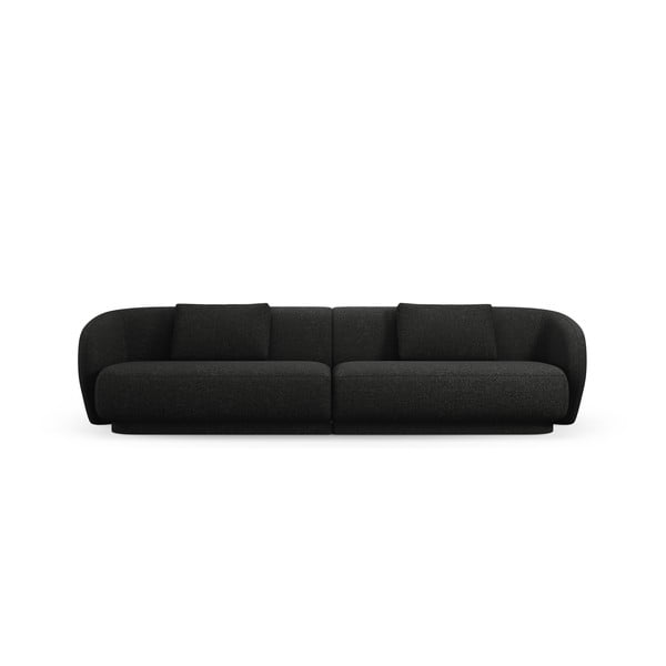 Črna sedežna garnitura 304 cm Camden – Cosmopolitan Design