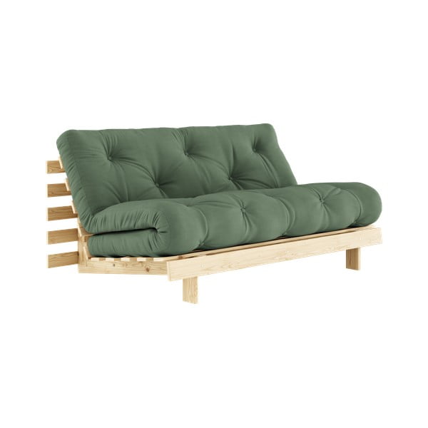 Zeleni raztegljivi kavč 160 cm Roots - Karup Design