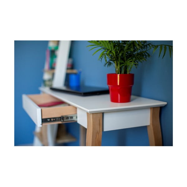 Bela pisalna miza Ragaba Lillo, dolžina 65 cm-image-4