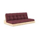 Bordo rdeča raztegljiva sedežna garnitura 196 cm Base – Karup Design