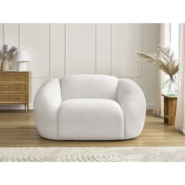 Bel fotelj iz tkanine bouclé Tina – Bobochic Paris-image-3