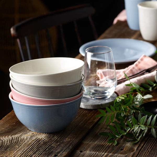 Modro-bela porcelanska skleda Villeroy & Boch Like Color Loop, 750 ml-image-3