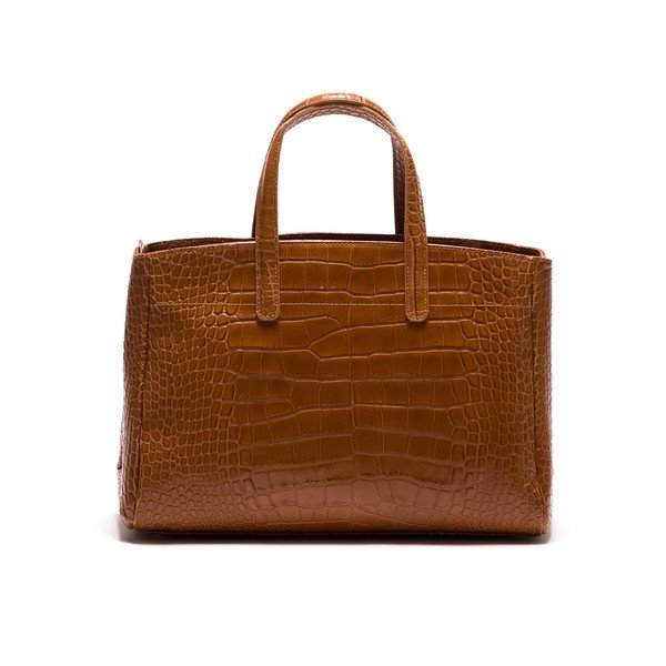 Usnjena torbica Anna Luchini 634 Cognac-image-1