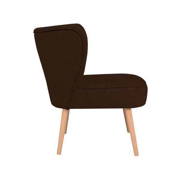 Temno rjav fotelj Cosmopolitan design Matteo-image-3