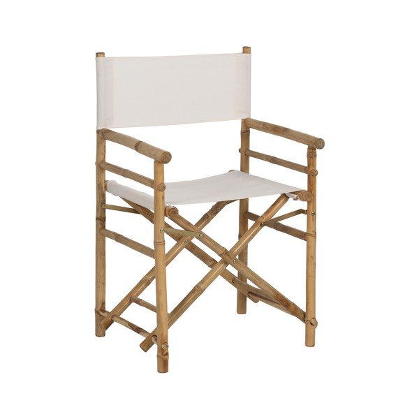 Bambusov zložljiv jedilni stol v naravni barvi Director – Ixia